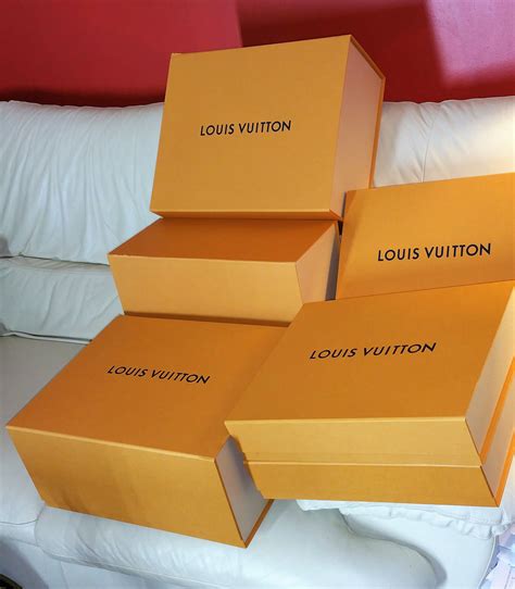 louis vuitton gift box large|louis vuitton empty boxes.